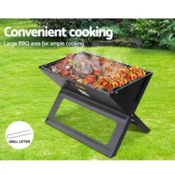 Grillz Portable BBQ Charcoal Grill Smoker Outdoor Folding Steel Camping Barbecue 13 Grillz Portable BBQ Charcoal Grill Smoker Outdoor Folding Steel Camping Barbecue -Kamado Joe Bbq Store 31f21SUT4VDeWVObVsSKgNOF0