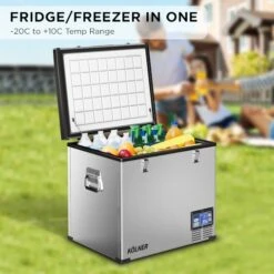 Kolner 95L Stainless Steel Portable Fridge Chest Freezer -Kamado Joe Bbq Store 3P9T2CyUK1v02ZmY2qCZVyQ Q