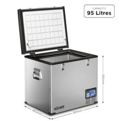 Kolner 95L Stainless Steel Portable Fridge Chest Freezer -Kamado Joe Bbq Store 5YYJQc N xBUV6jl1RembRLzM