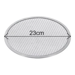 SOGA 2X 9-inch Round Seamless Aluminium Nonstick Commercial Grade Pizza Screen Baking Pan -Kamado Joe Bbq Store 8wDtumU yvV47OPoetI8aznDU