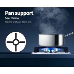 Devanti Gas Cooktop 30cm Gas Stove Cooker 2 Burner Cook Top Konbs NG LPG Steel -Kamado Joe Bbq Store A kxdOBbdR04BOoG9GJIlAUE8