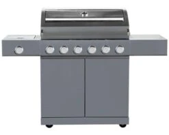 Alfresco Island Inc 6 Burner BBQ, Sink & Range -Kamado Joe Bbq Store ALFISL6 04