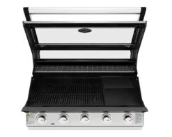 BeefEater 1600 Series 5 Burner Stainless Steel Build In BBQ -Kamado Joe Bbq Store BBG1650SA 04