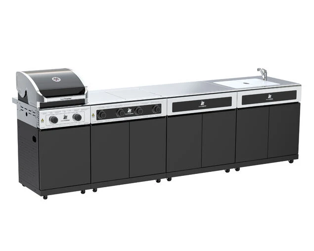 Beefmaster Classic 2 Burner BBQ Kitchen On Classic Cart 2 Beefmaster Classic 2 Burner BBQ Kitchen On Classic Cart - Image 2