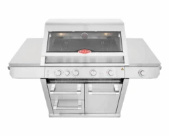 BeefEater 7000 Premium 4 Burner Flame Failure BBQ On Side Burner Cart -Kamado Joe Bbq Store BMF7645SA 04
