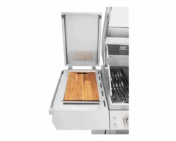 BeefEater 7000 Premium 4 Burner Flame Failure BBQ On Side Burner Cart -Kamado Joe Bbq Store BMF7645SA 07