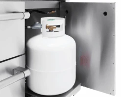 BeefEater 7000 Premium 4 Burner Flame Failure BBQ On Side Burner Cart -Kamado Joe Bbq Store BMF7645SA 09