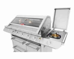 BeefEater 7000 Premium 5 Burner Flame Failure BBQ On Side Burner Cart -Kamado Joe Bbq Store BMF7655SA 04