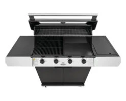 BeefEater 1200 Series - 4 Burner Black Enamel BBQ With Side Burner 8 BeefEater 1200 Series - 4 Burner Black Enamel BBQ With Side Burner -Kamado Joe Bbq Store BMG1241BB 04