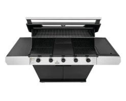 BeefEater 1200 Series - 5 Burner Black Enamel BBQ With Side Burner -Kamado Joe Bbq Store BMG1251BB 04