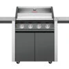 BeefEater 1600 Series - 4 Burner Stainless Steel BBQ With Side Burner (Dark)