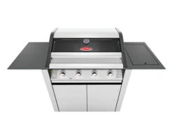 BeefEater 1600 Series - 4 Burner Stainless Steel BBQ With Side Burner (Silver) -Kamado Joe Bbq Store BMG1641SA 04