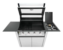 BeefEater 1600 Series - 4 Burner Stainless Steel BBQ With Side Burner (Silver) -Kamado Joe Bbq Store BMG1641SA 08