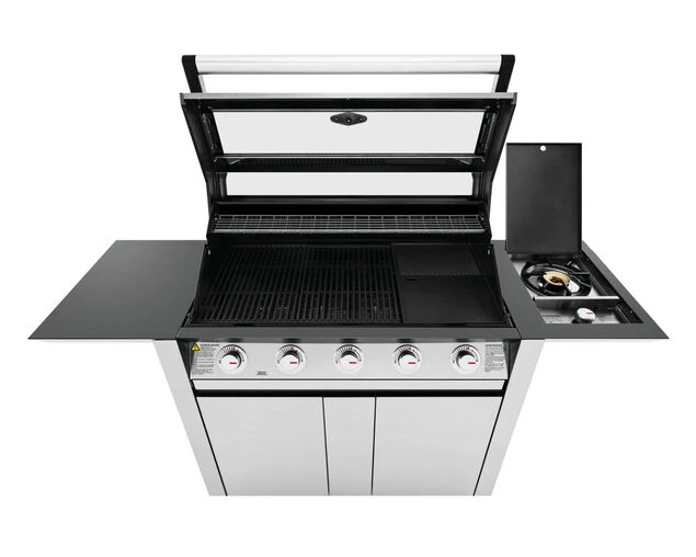 BeefEater 1600 Series - 5 Burner Stainless Steel BBQ With Side Burner (Silver) 7 BeefEater 1600 Series - 5 Burner Stainless Steel BBQ With Side Burner (Silver) - Image 7