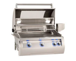 Fire Magic Grills Aurora A790i 3 Burner Built-In BBQ (H Shaped Burners) With Analog Thermometer, Backburner & Rotisserie Kit 5 Fire Magic Grills Aurora A790i 3 Burner Built-In BBQ (H Shaped Burners) With Analog Thermometer, Backburner & Rotisserie Kit -Kamado Joe Bbq Store FMED660I 03