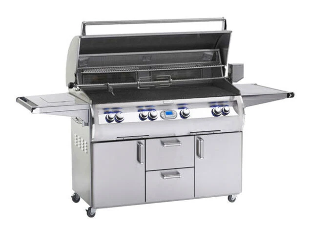 Fire Magic Grills Echelon E1060s Free Standing 4 Burner BBQ (H Shaped Burners) With Digital Thermometer And Flush Mounted Single Side Burner 2 Fire Magic Grills Echelon E1060s Free Standing 4 Burner BBQ (H Shaped Burners) With Digital Thermometer And Flush Mounted Single Side Burner - Image 2