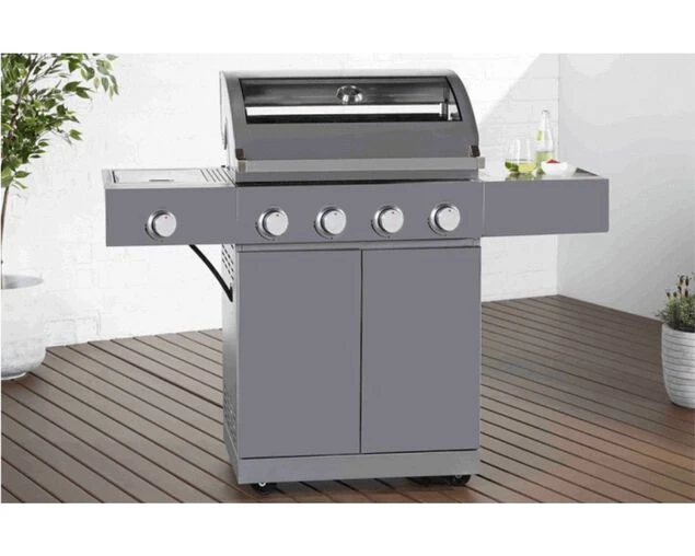 Alfresco 4 Burner BBQ With Side Burner 2 Alfresco 4 Burner BBQ With Side Burner - Image 2