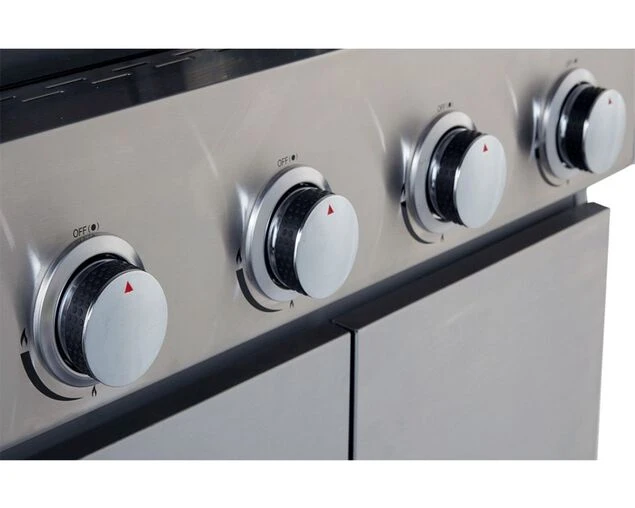 Alfresco 4 Burner BBQ With Side Burner 6 Alfresco 4 Burner BBQ With Side Burner - Image 6