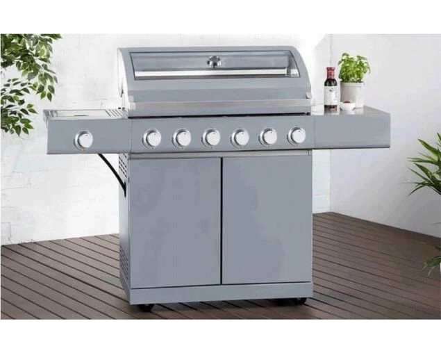 Alfresco 6 Burner BBQ With Side Burner 2 Alfresco 6 Burner BBQ With Side Burner - Image 2