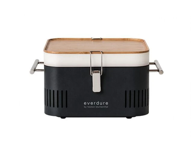 Everdure By Heston Blumenthal CUBE Charcoal Portable Barbeque 1 Everdure By Heston Blumenthal CUBE Charcoal Portable Barbeque
