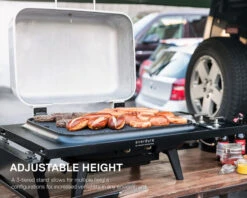 Everdure By Heston Blumenthal FORCE 2 Burner BBQ With Stand -Kamado Joe Bbq Store HBG2B 06