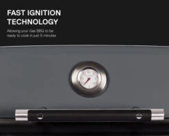 Everdure By Heston Blumenthal FORCE 2 Burner BBQ With Stand -Kamado Joe Bbq Store HBG2B 07