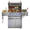 KitchenAid 4 Burner LPG BBQ With Side Burner