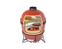 Kamado Joe Classic Divide & Conquer - Red -Kamado Joe Bbq Store KJOECLACR 03