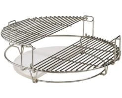 Kamado Joe Kamado Classic One Half Moon SS Cooking Grate 5 Kamado Joe Kamado Classic One Half Moon SS Cooking Grate -Kamado Joe Bbq Store KJOEGRHCL 03