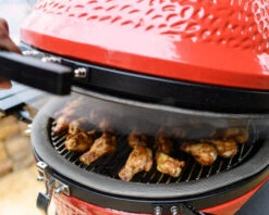 Kamado Joe Classic D&C On Cart Series II - Red -Kamado Joe Bbq Store KJOEKJ23RHC 08