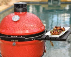 Kamado Joe Classic D&C On Cart Series II - Red -Kamado Joe Bbq Store KJOEKJ23RHC 09