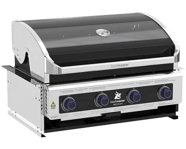 Premium Beefmaster 4 Burner Build-In BBQ 1 Premium Beefmaster 4 Burner Build-In BBQ