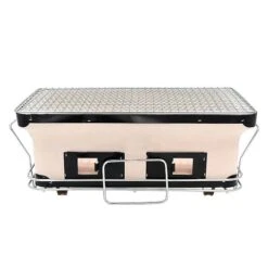 Portable Hibachi Tabletop Grill Dual Charcoal BBQ Chambers -Kamado Joe Bbq Store QzAz9G1cFpeVDSA3ehihkBKBM
