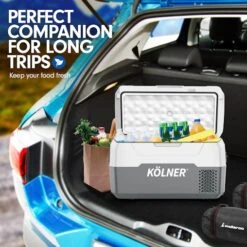 Kolner 20L Portable Fridge Cooler Freezer Camping Refrigerator Grey -Kamado Joe Bbq Store WMZ8h1lRKO08q86u1canWBNxg