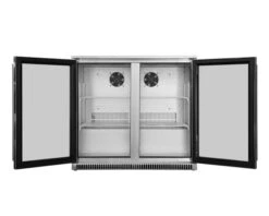 Ziegler & Brown Bar Fridge - 2 Door -Kamado Joe Bbq Store ZBF2D 05