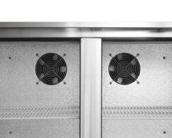 Ziegler & Brown Bar Fridge - 2 Door -Kamado Joe Bbq Store ZBF2D 09