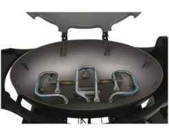 Ziggy Classic Triple Grill LPG BBQ On Cart (Gunmetal Grey) -Kamado Joe Bbq Store ZG3GCPLUS 03