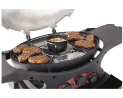 Ziggy Classic Triple Grill Natural Gas BBQ On Cart (Gunmetal Grey) -Kamado Joe Bbq Store ZG3GNGCPLUS 05
