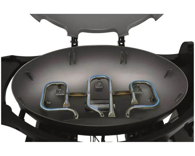 Ziggy Classic Triple Grill Natural Gas BBQ (Gunmetal Grey) 2 Ziggy Classic Triple Grill Natural Gas BBQ (Gunmetal Grey) - Image 2