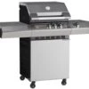 Ziegler & Brown Turbo Elite 3 Burner On Side Burner Cart