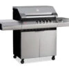 Ziegler & Brown Turbo Elite 5 Burner On Side Burner Cart
