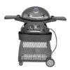 Ziggy Classic Twin Grill Natural Gas BBQ On Cart (Gunmetal Grey)