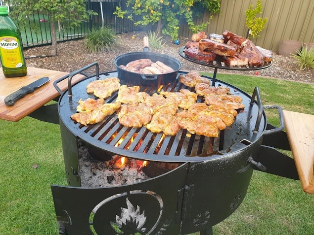 FireBarbie Portable Charcoal BBQ And Fire Pit 9 FireBarbie Portable Charcoal BBQ And Fire Pit - Image 9