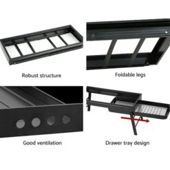 Grillz Charcoal BBQ Foldable Grill Camping Smoker -Kamado Joe Bbq Store glkY96t9C8h82TQaJ7Gb5cfP8