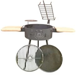 FireBarbie Portable Charcoal BBQ And Fire Pit