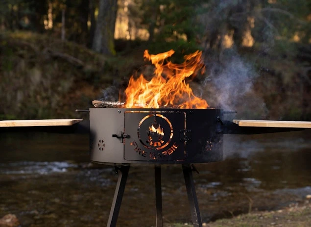 FireBarbie Portable Charcoal BBQ And Fire Pit 14 FireBarbie Portable Charcoal BBQ And Fire Pit - Image 14