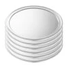 SOGA 6X 8-inch Round Aluminum Steel Pizza Tray Home Oven Baking Plate Pan