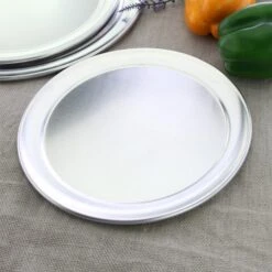 SOGA 8-inch Round Aluminum Steel Pizza Tray Home Oven Baking Plate Pan -Kamado Joe Bbq Store tPa97jOZpEt811hZUR4wzG9c8