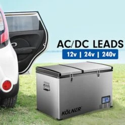 Kolner 125L Portable Camping Fridge And Freezer 12v-240v -Kamado Joe Bbq Store utALbZgHayOhzcTrP1fQzlMvI